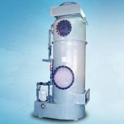 Vertical Packed Bed Scrubber - VCS / VS Series | Plasticair Environmental