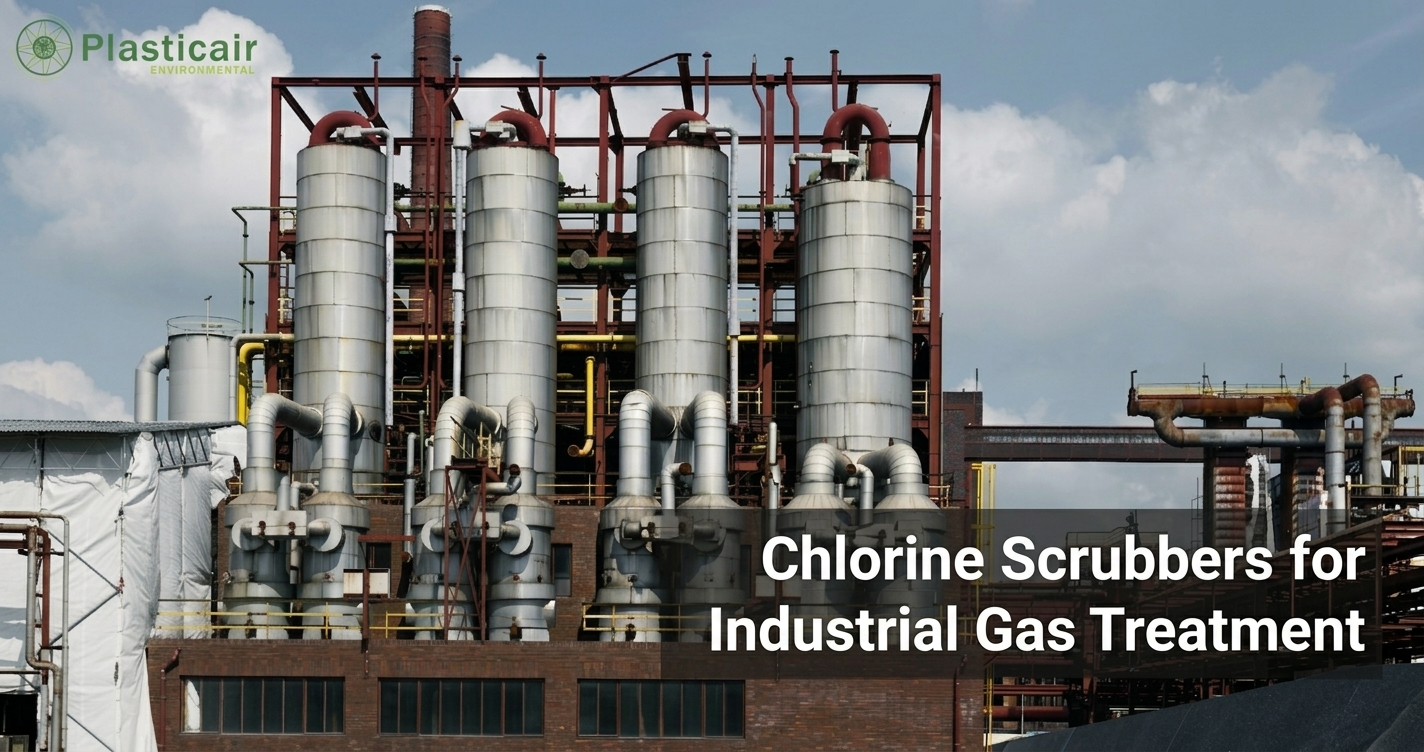 Chlorine Scrubbers for Industrial Gas Treatment | Plasticair Environmental