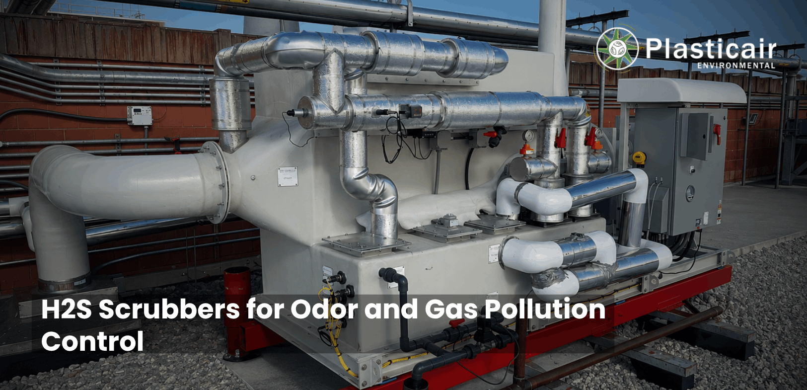 H2S Scrubbers for Odor and Gas Pollution Control | Plasticair Environmental